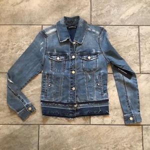 LIVERPOOL JEANS CO. double hem denim jacket